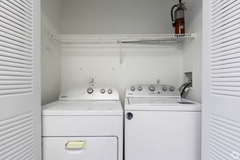 Washer & dryer connections